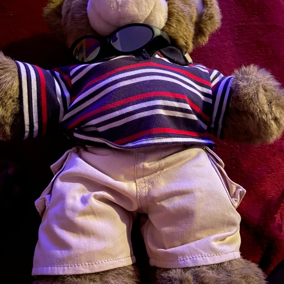 2007 Build -A-Bear Bearemy Teddy Bear Plush - Picture 3 of 3